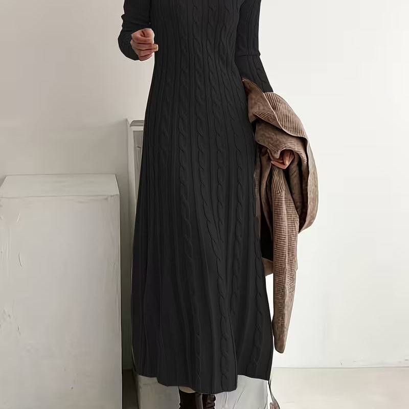 Jemima - Elegantna duga haljina od pletiva
