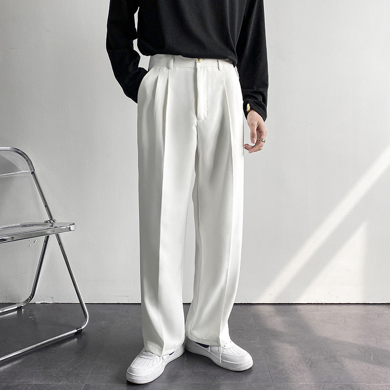 Muške elegantne pantalone slim fit