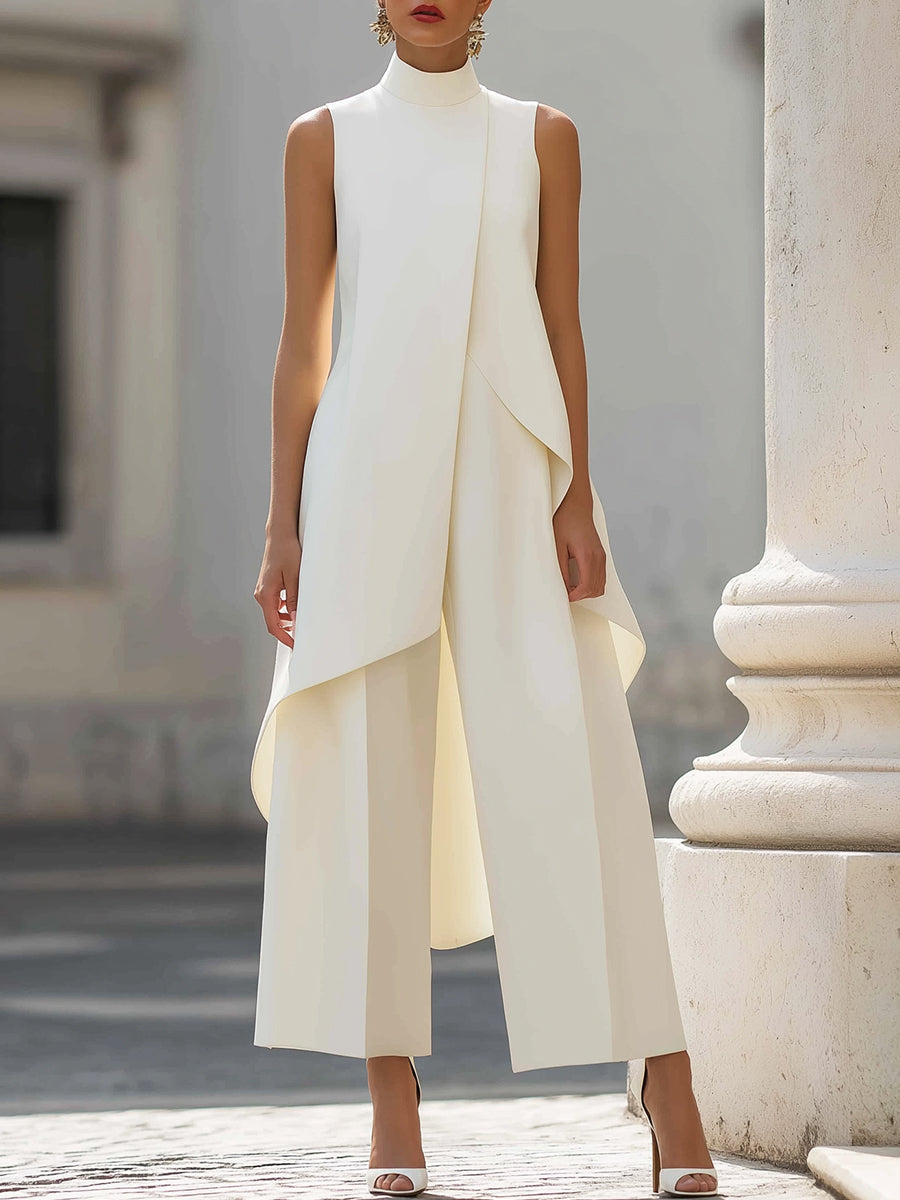 Martina – Minimalistički komplet sa topom i pantalonama