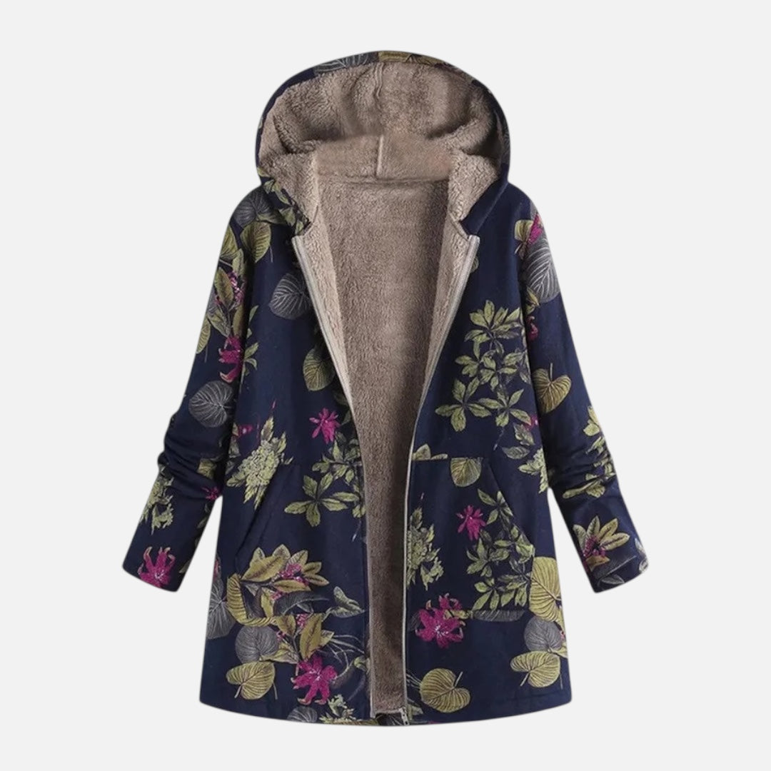 Fiona - Topla i Mekana Obložena Parka Jakna