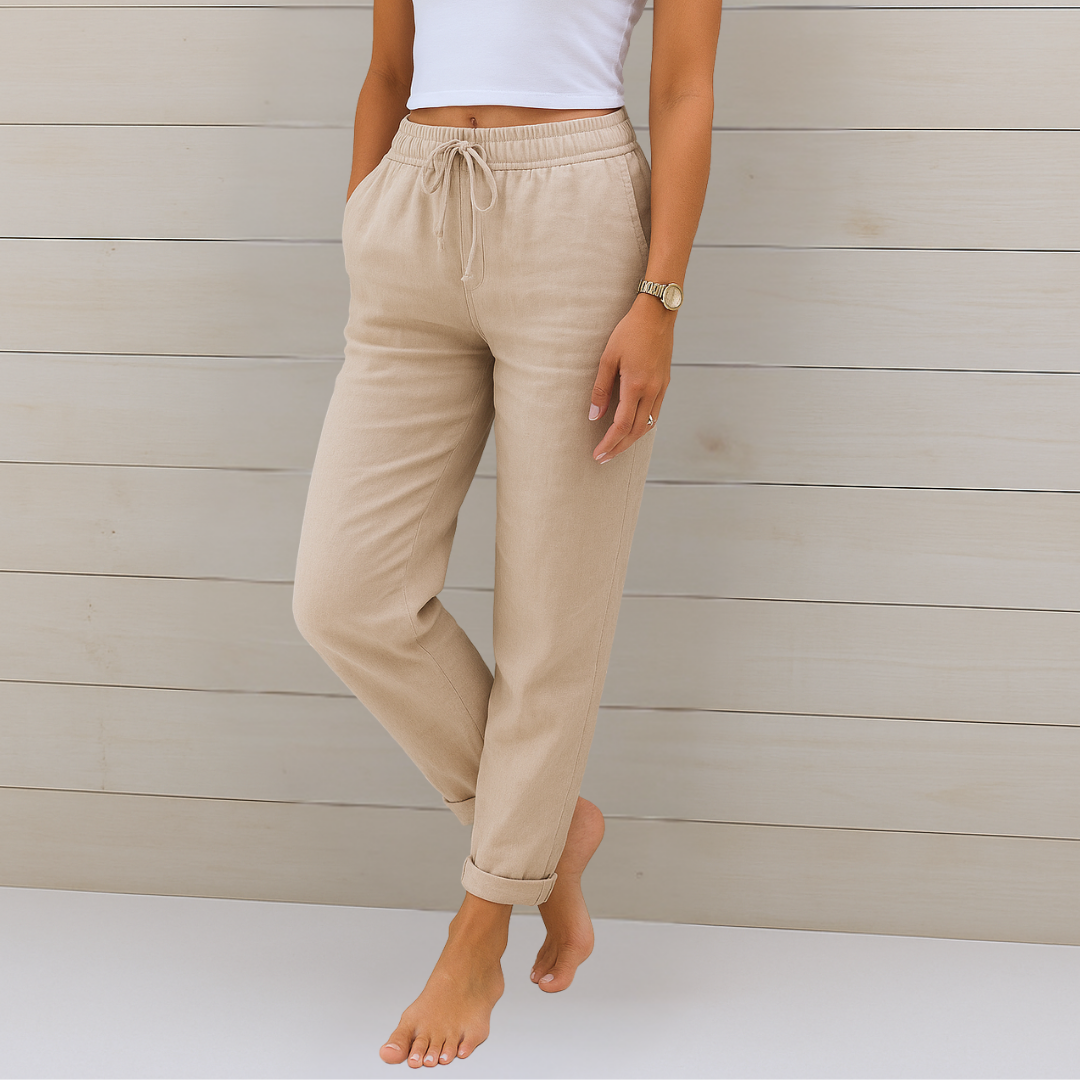 MAYLORA | Premium prozračne elastične pantalone