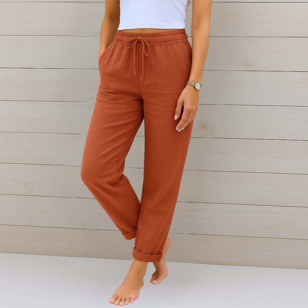 MAYLORA | Premium prozračne elastične pantalone