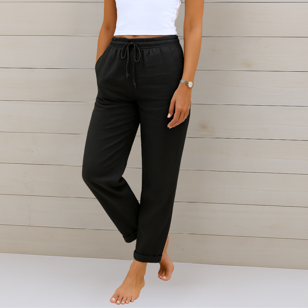 MAYLORA | Premium prozračne elastične pantalone