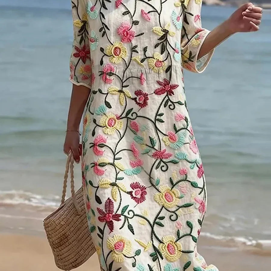 Raquel | Vezena haljina u vintage stilu za žene