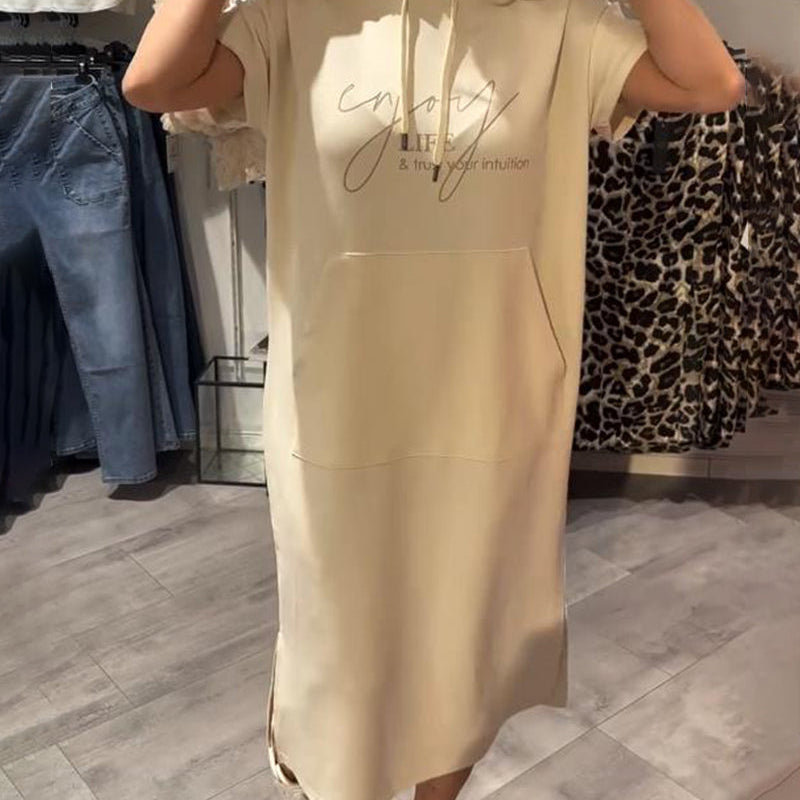 Saskia™ | ležerna haljina sa kapuljačom