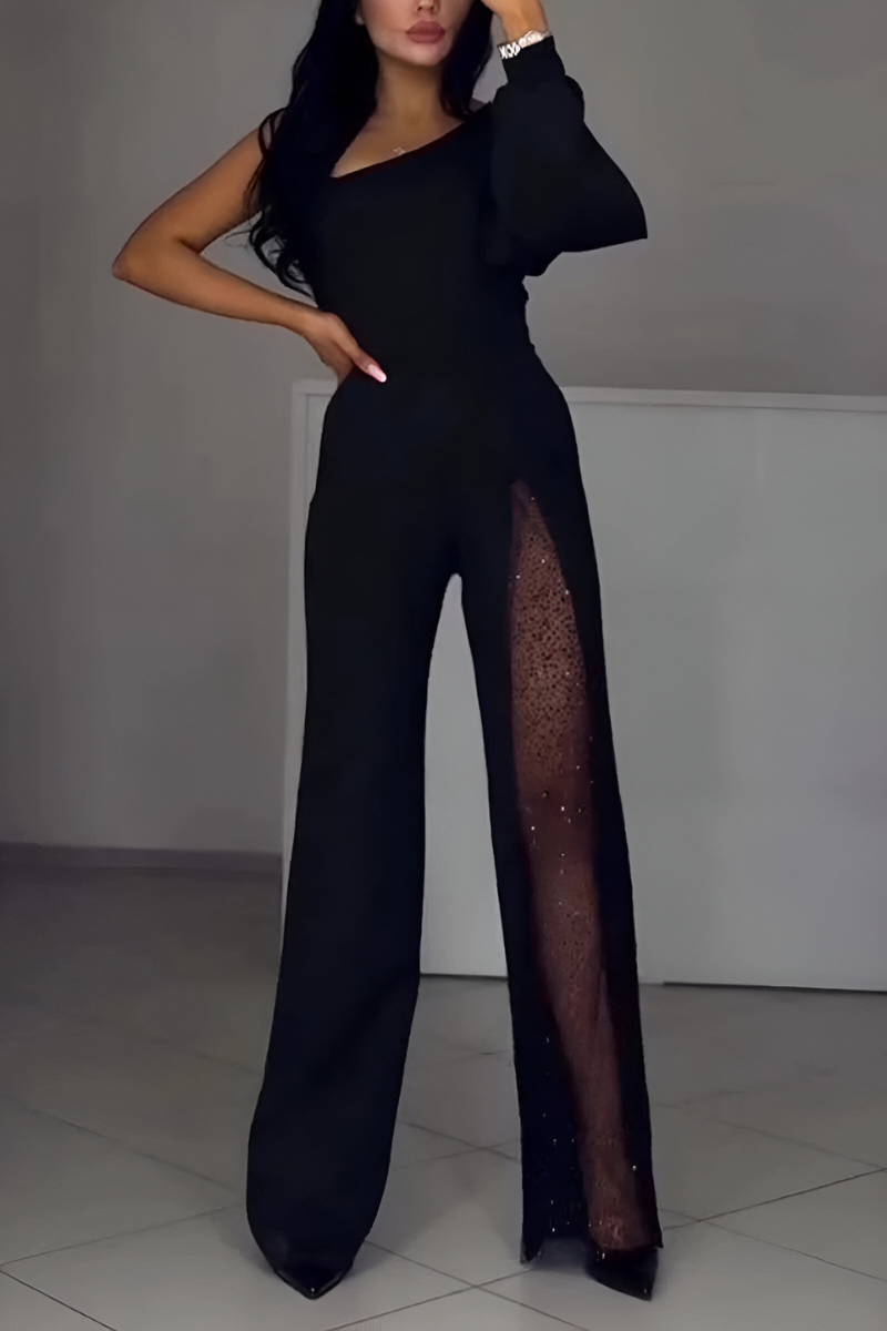 Artemis – Elegantni kombinezon širokih nogavica na jedno rame
