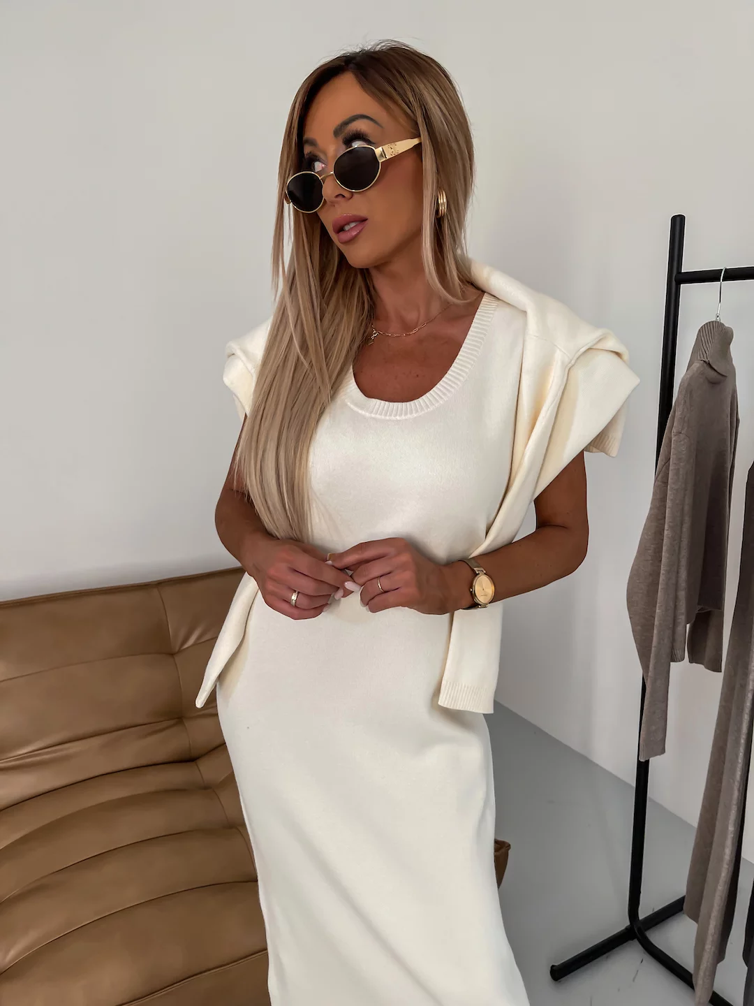 Nicole – Udobni komplet sa džemperom i haljinom