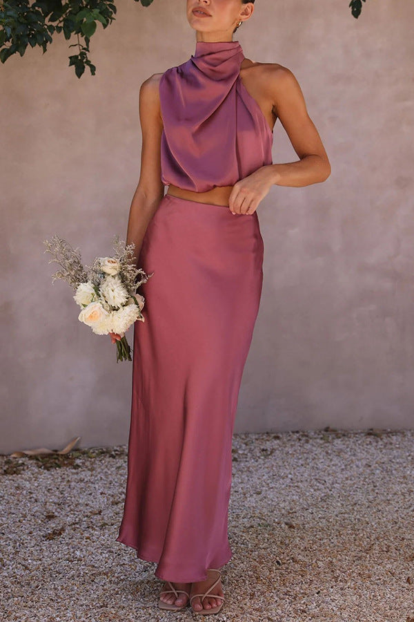 Estefânia – Elegantni komplet sa topom i suknjom