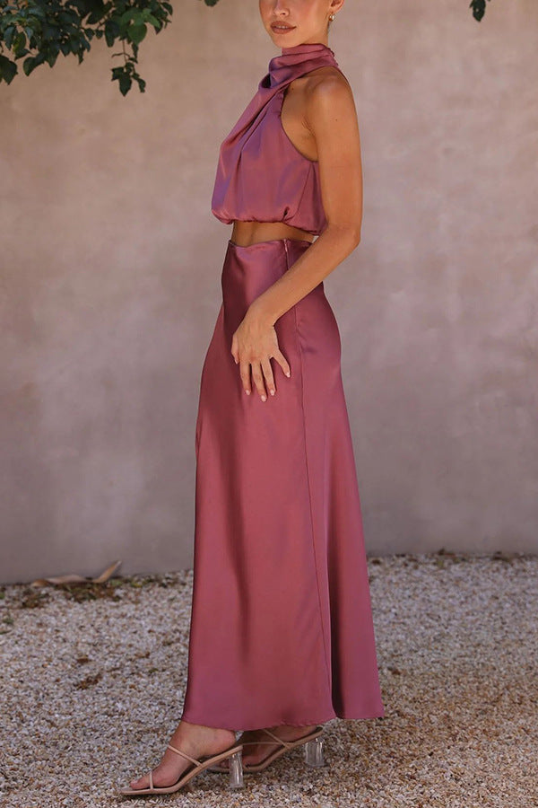 Estefânia – Elegantni komplet sa topom i suknjom