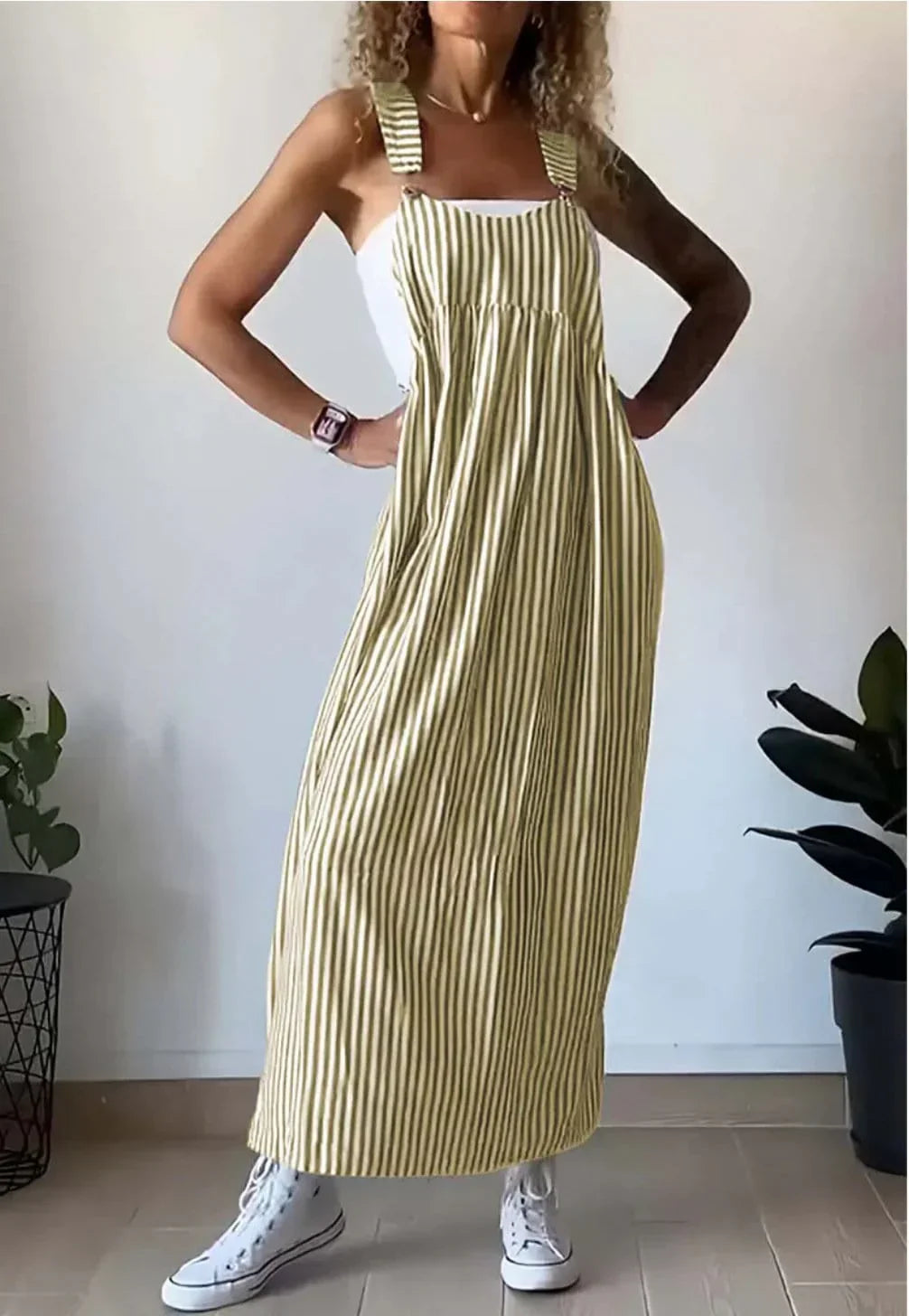 Camille – Elegantni prugasti kombinezon