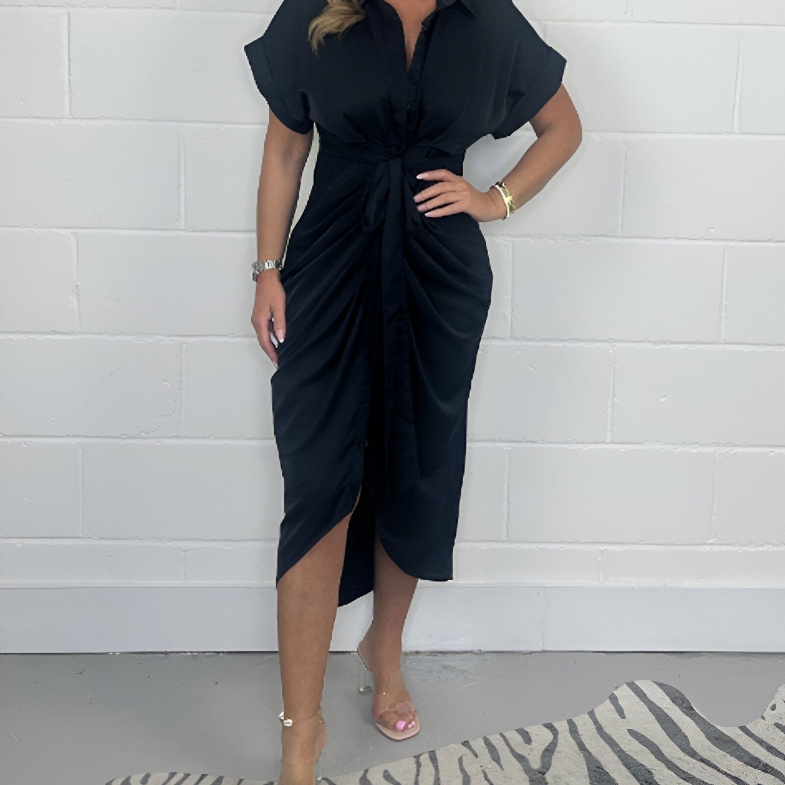Valerie™ | Elegantna plisirana haljina