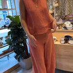 Lenila – Boho komplet sa bluzom i pantalonama