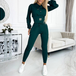 Kalina – Elegantni dvodelni komplet sa topom i pantalonama