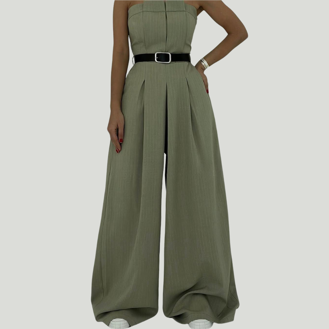 Julia – Elegantni trodelni komplet sa topom, pantalonama i jaknom