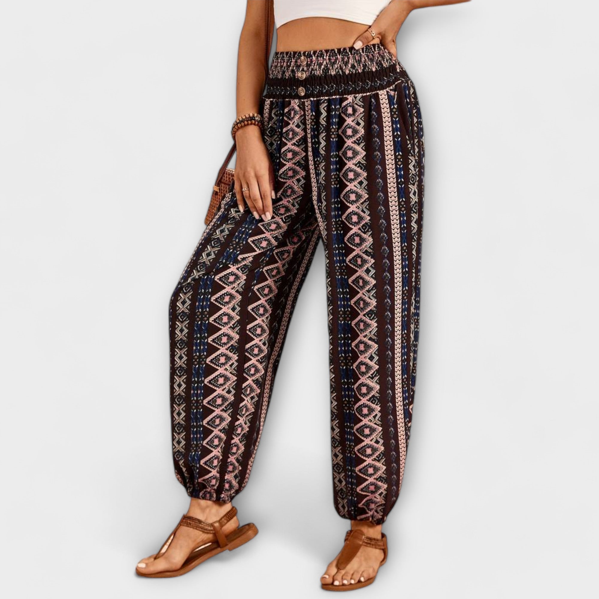 Escarlete – Pantalone sa etno printom