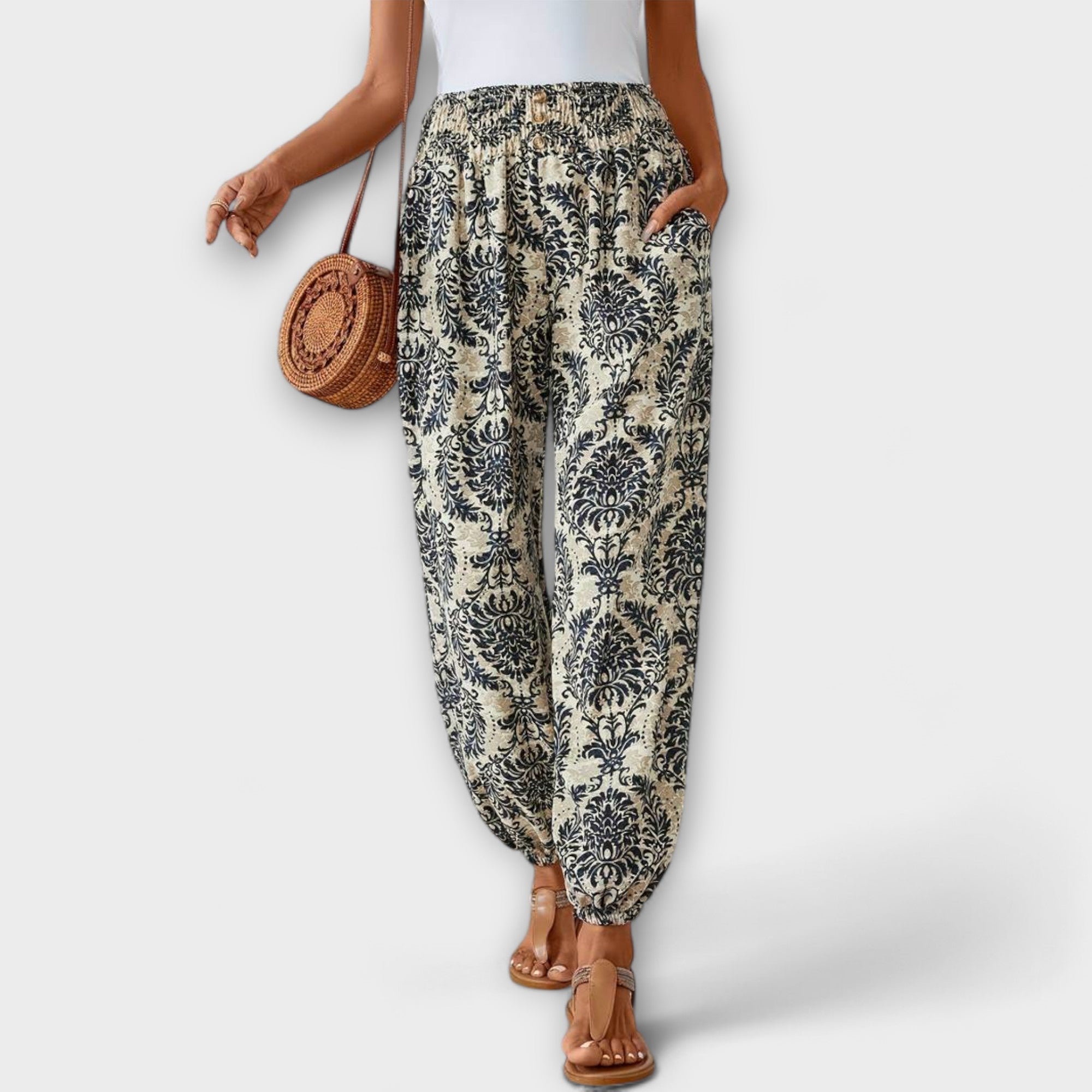 Escarlete – Pantalone sa etno printom