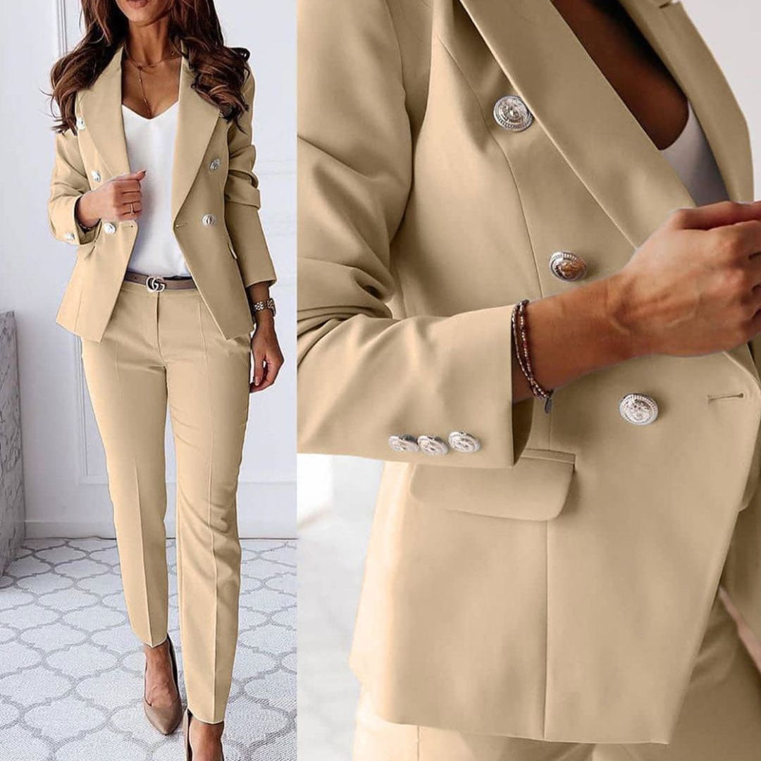 Maria – Elegantni komplet sa blejzerom i pantalonama