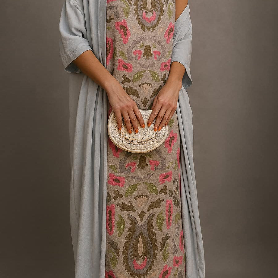 ISABELLA | Elegantna Haljina sa Printom za Žene