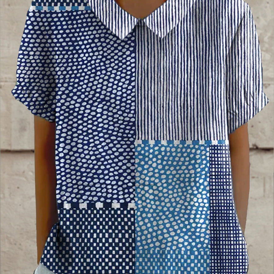 Alina - Košulja sa patchwork printom