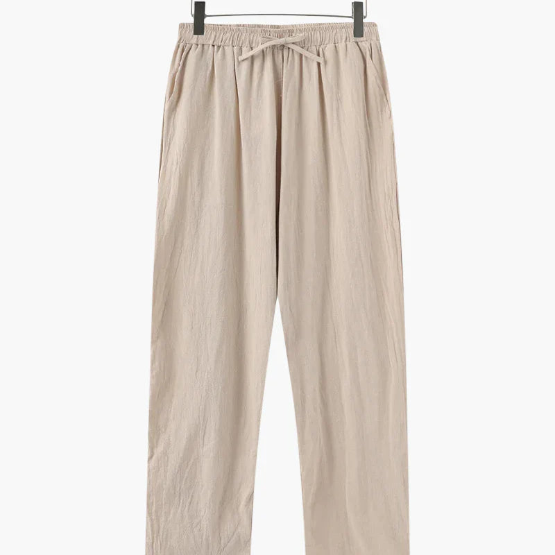 Ležerne lanene pantalone