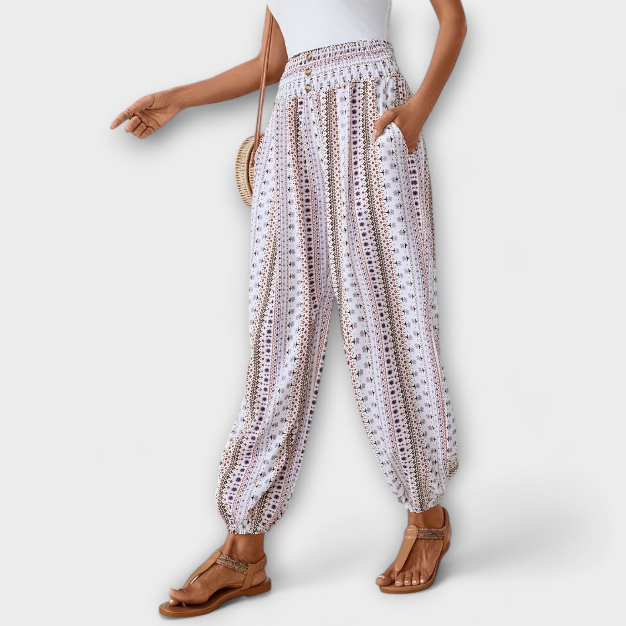 Escarlete – Pantalone sa etno printom