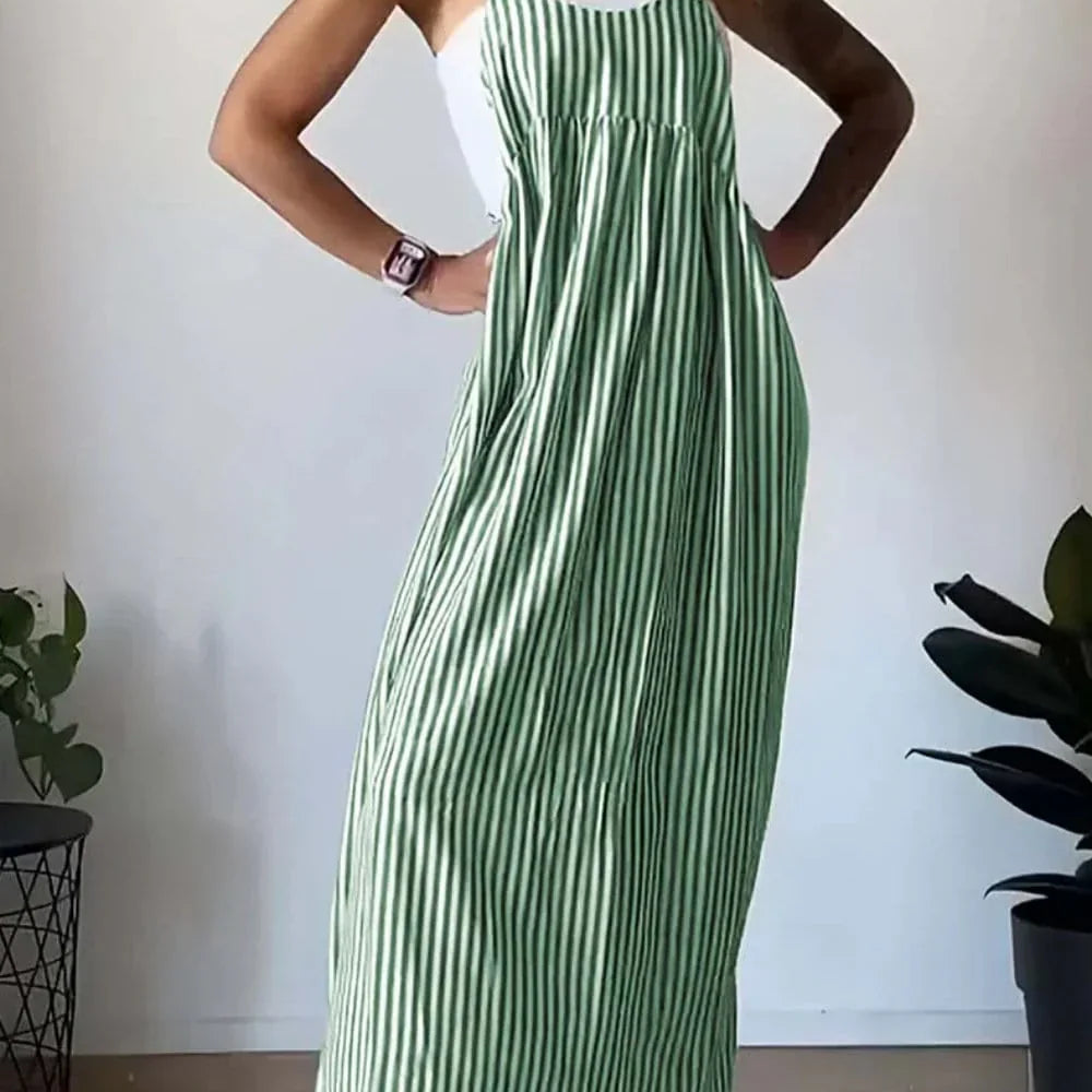 Camille – Elegantni prugasti kombinezon