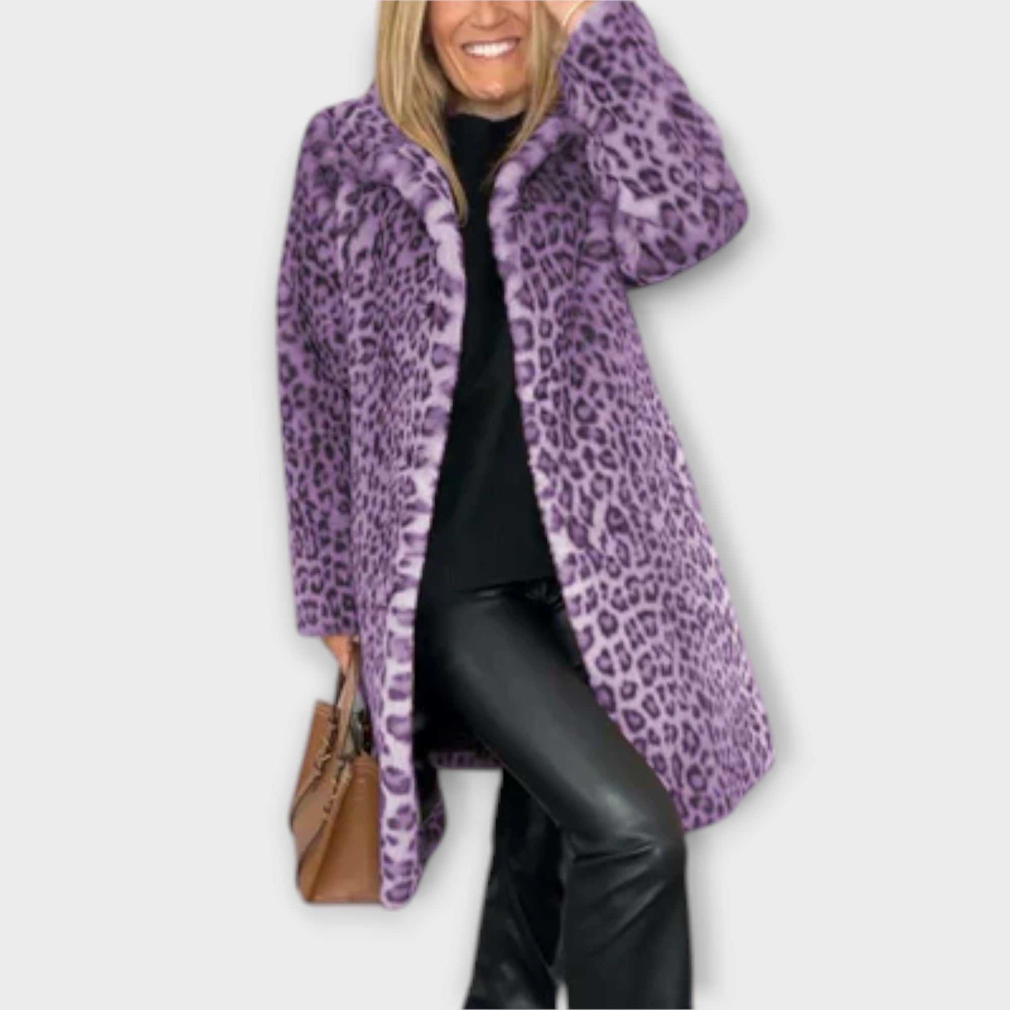 Amara - Kaput od leopard printa