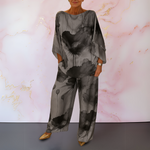 Moniek – Elegantni komplet sa bluzom i pantalonama