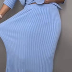 Debora – Dvodelni pleteni udobni komplet