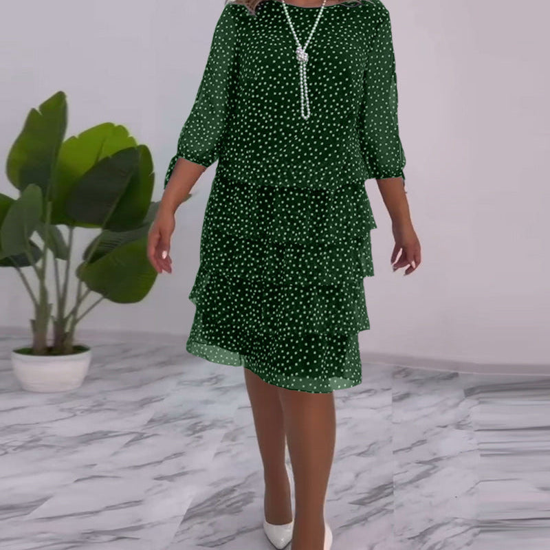 Auterelle | Elegantna haljina na tufne