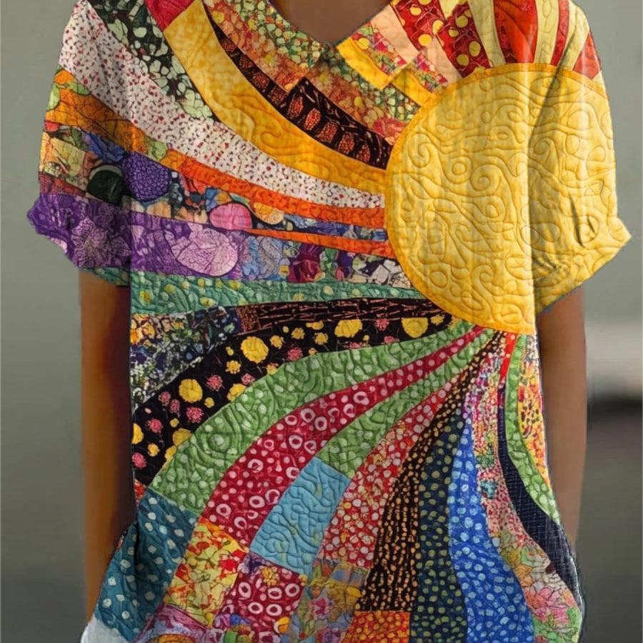 Mel - Patchwork Sunburst košulja