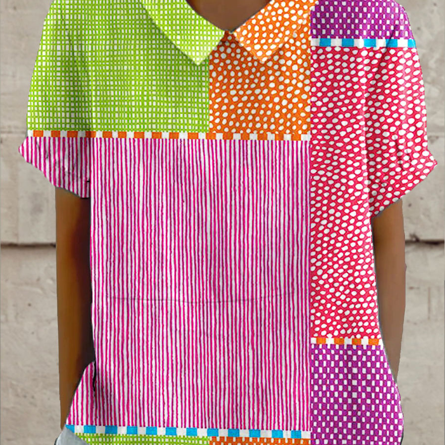 Zara - Šarena patchwork košulja