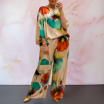 Moniek – Elegantni komplet sa bluzom i pantalonama