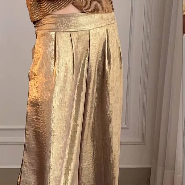 Irene – Elegantni dvodelni komplet sa topom i pantalonama