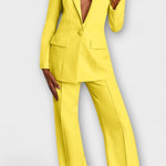 Antonija – Elegantni komplet sa blejzerom i pantalonama