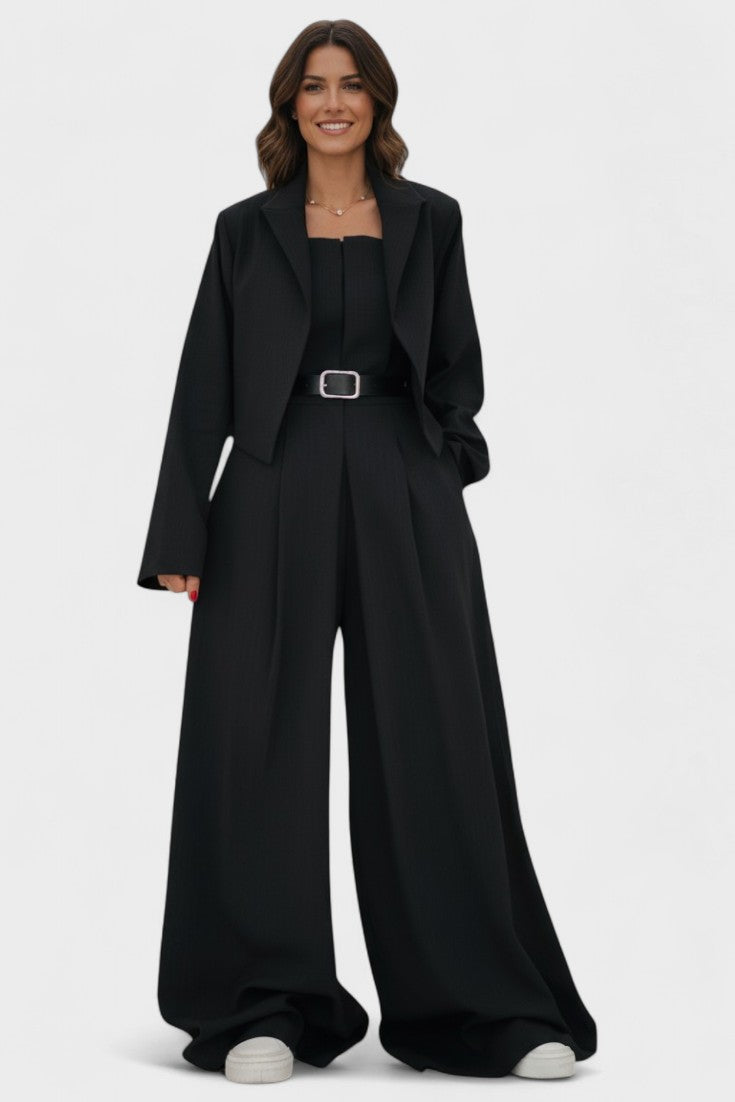 Aritzia – Elegantni dvodelni komplet sa kombinezonom i kaputom