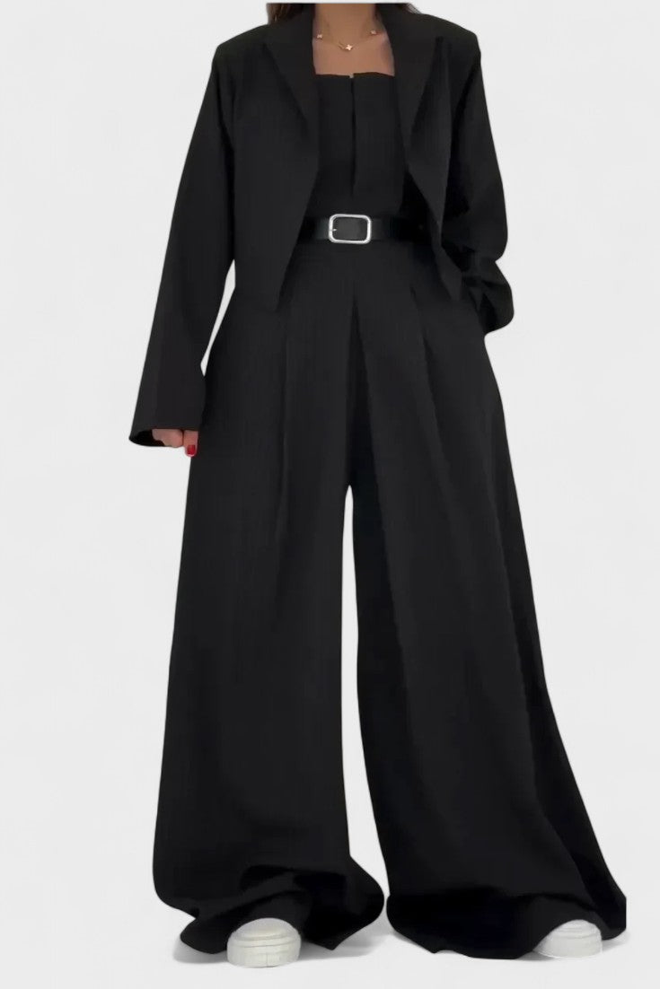 Aritzia – Elegantni dvodelni komplet sa kombinezonom i kaputom