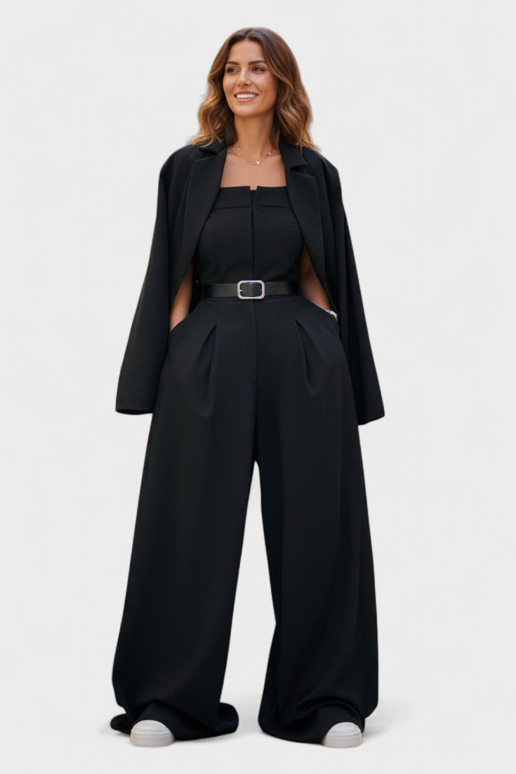 Aritzia – Elegantni dvodelni komplet sa kombinezonom i kaputom