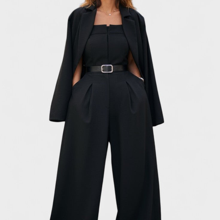 Aritzia – Elegantni dvodelni komplet sa kombinezonom i kaputom