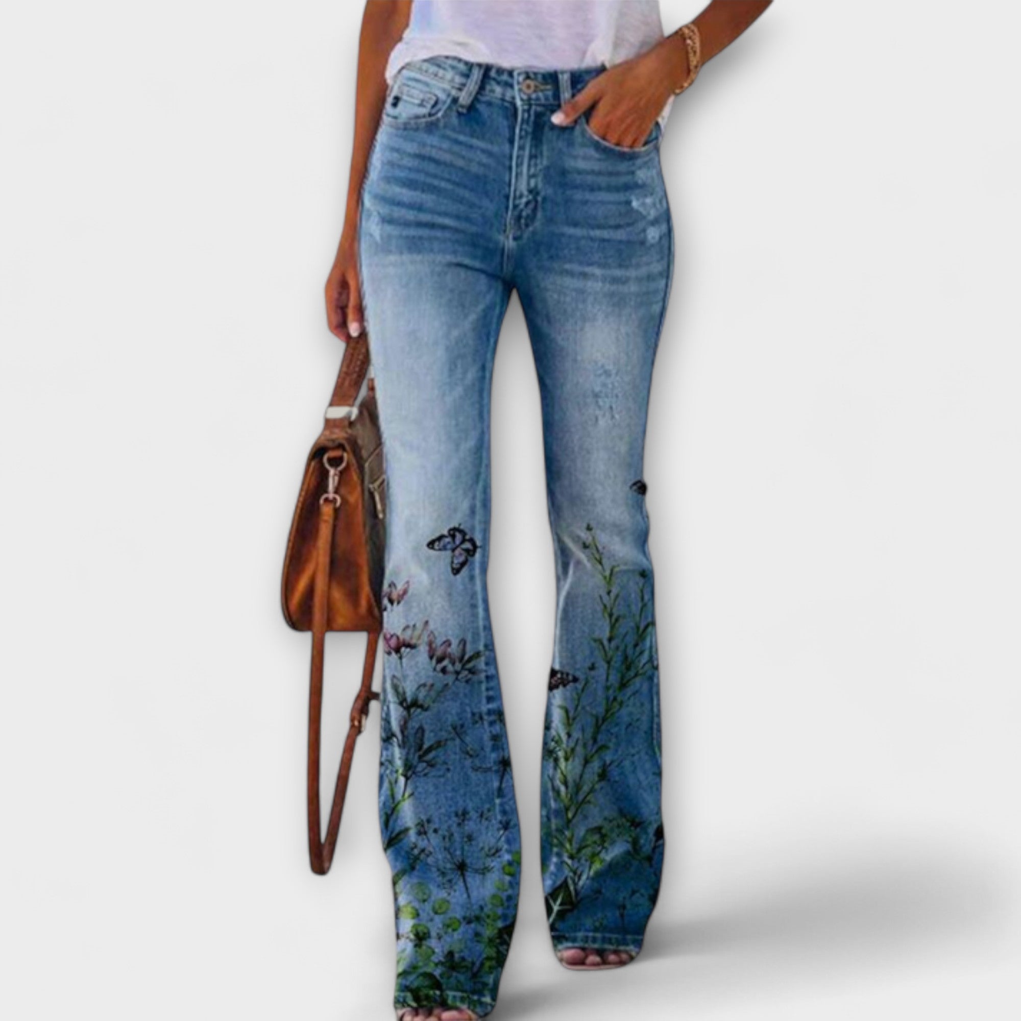 Alexandra – Pantalone sa cvetnim printom