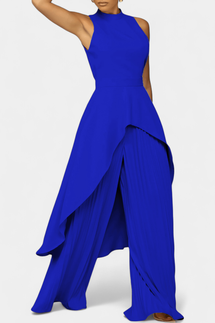 Chrysoula – Elegantni komplet sa topom i pantalonama