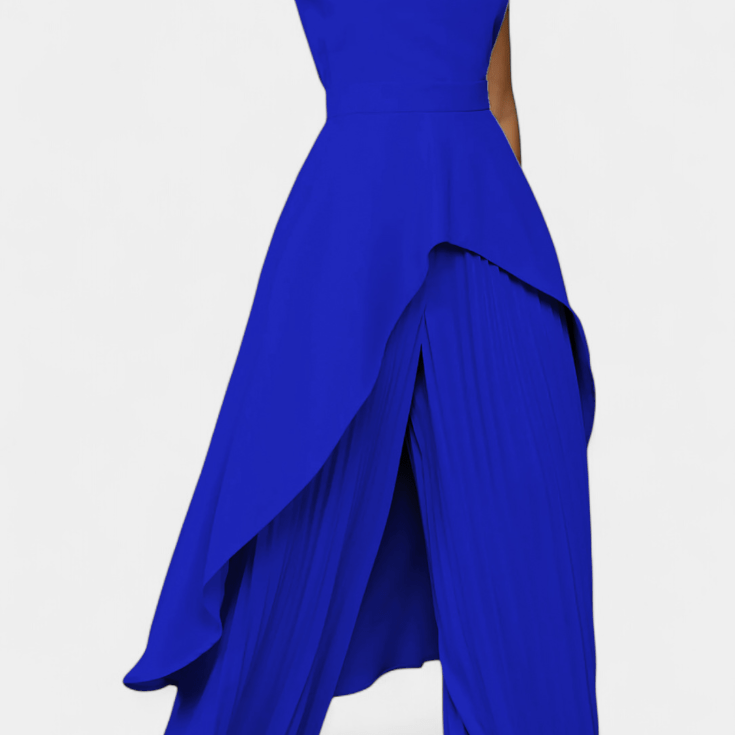Chrysoula – Elegantni komplet sa topom i pantalonama