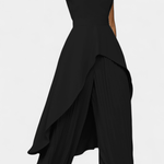 Chrysoula – Elegantni komplet sa topom i pantalonama