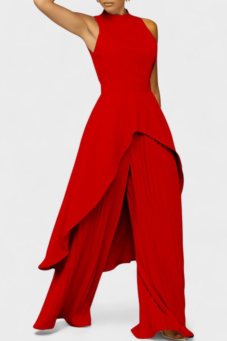Chrysoula – Elegantni komplet sa topom i pantalonama