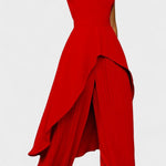 Chrysoula – Elegantni komplet sa topom i pantalonama