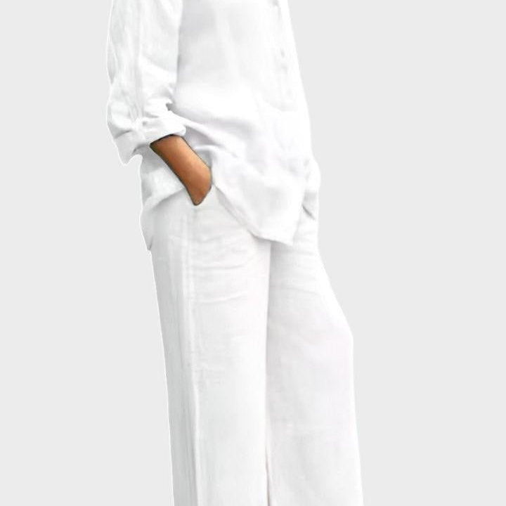 Komplet sa bluzom i pantalonama – Roze model