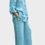 Komplet sa bluzom i pantalonama – Roze model