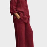 Komplet sa bluzom i pantalonama – Roze model