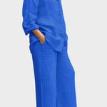 Komplet sa bluzom i pantalonama – Roze model