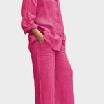 Komplet sa bluzom i pantalonama – Roze model